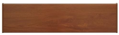 vidaXL Fensterbank Braunes Holz 60 x 20 x 4,5 cm PVC, Moderne, leicht zu reinigende, UV-beständige Fensterbank, schöner Akzent, Funktionelles Design, neues Zuhause, Platz zum Auslegen