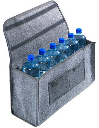CB Präsentwerbung GmbH Filztasche Faltbox Kofferraum Faltbox Organizer Box Ideal für Kofferraum Zubehör