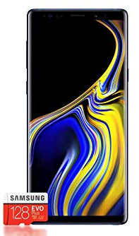 Samsung Galaxy Note 9 Bundle (128 GB, Dual Sim) + scheda di memoria Samsung Evo Plus da 128 GB, versione tedesca