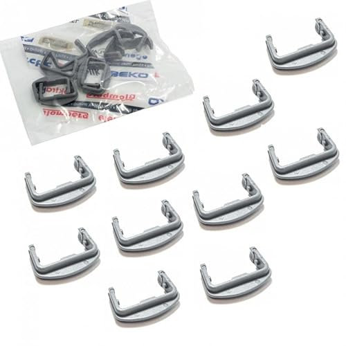 Kit 10pz Fermo Guida Cappuccio Per Cestello Lavastoviglie Beko Arcelik