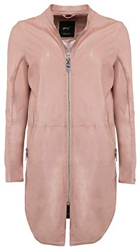 Maze Damen Ledermantel 4202040 Old Rose S