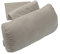 Finlandic Komfort Nackenkissen für Ruhesessel & Stühle, 40 cm Breit – Verstellbares Kissen mit Ergonomischer Unterstützung & Gegengewicht – Waschbarer Bezug, Atmungsaktiv & Weich - Heilbraun Beige