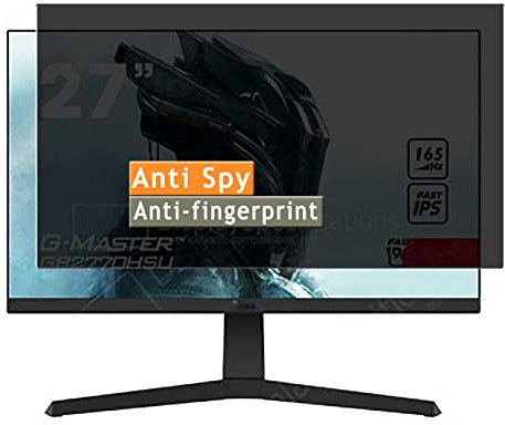 Vaxson Anti Spy Schutzfolie kompatibel mit Iiyama G-Master GB2770HSU-B1 27 Monitor Display folie folien Displayschutzfolie （ nicht Panzer Schutz Glas folie SchutzGlas nicht PanzerGlas ） Neue