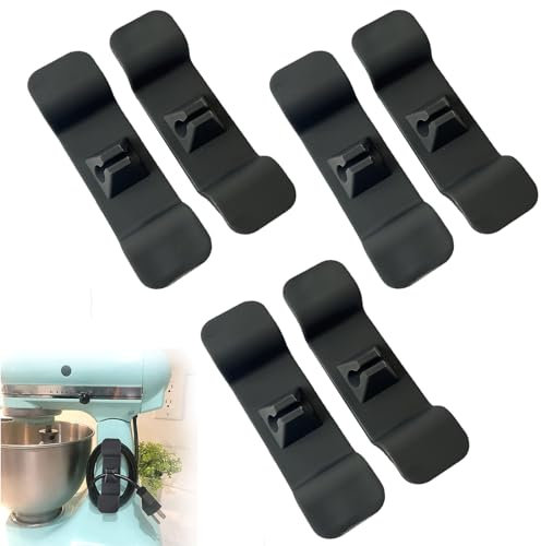 JKSM Cable Tidy Clips Cord Organizer for Appliances, 2 Pcs Cable Wrap Attachment Wire Fider Keeper for Kitchen Appliances, Cable Organizer for Mixer, Coffee Maker, Air Fryer