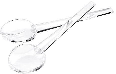 Guzzini 08070000 Posate Insalata, Plastica, Trasparente