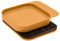 Rosti Mensura Küchenwaage, Haushaltswaage, Backwaage, Digitale Küchenwaage mit Schüssel und Tara-Funktion, Maximalgewicht 10 kg, 16,5 x 20,3 x 3,5 cm, Curry