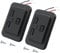 Hoembpn 2Pcs Prise de Chargeur de Voiture Double USB 4.8A avec Interrupteur,12V/24V Panneau de USB Commande Prise Charge Rapide avec LED pour Voiture Marine Camion Camping-Car SUV