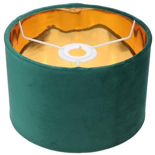 ibasenice Pantalla De Verde Lámpara - Pantallas De Lámpara De Tela Hechas a Mano Decoración De Pantalla De Lámpara De Tela Fina Cubierta De Pantalla De Lámpara De Fina