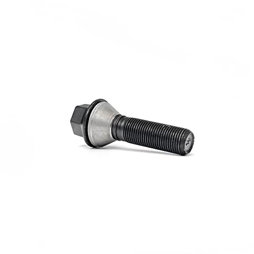 H&R Radschraube Kegelbund mit bewegliche Kegelbund M14x1.50 - Länge 48,5mm - Schwarz