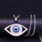 Halskette mit Anhänger böses blaues Auge Halskette mit türkischem Auge griechischer Schmuck türkisches Auge modischer Verstellbarer Schmuck Geburtstagsgeschenke für Frauen und Männer