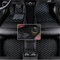 Nsgdda Nach Maß Auto Fußmatten Auto Matte Anpassbare 98% Auto Modell PU Leder voller bedeckter Schutz Advanced Performance Liners (Schwarz)