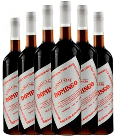Vermut Domingo Rojo 75 cl (Caja de 6 Botellas de 75 cl)