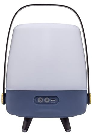 Kooduu - Lite-up Play Mini Sound by Sound by JBL Lautsprecherlampe - Tragbar und Kabellos - Bluetooth-Verbindung und hochwertiger Klang, Ozean - Blau