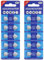 LR44 AG13 Alkaline 1.5 V Button Cell Batteries (Pack of 20)