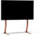 Pedestal Bendy Tall Standfuss für TV 40 bis 70 Zoll | Hochwertiger Fernseher Bodenständer | Modische Fernseh Halterung Stehend | Einzigartige TV-Standfüße (Rosa)