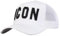 YLCYDLYU Baseball Cap Baumwolle Sommer Baseball Cap Für Männer Frauen Stickerei Schwarz Dad Hat Hip Hop Dsq Trucker Cap-Weiss-Einstellbar