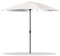 Acomoda Textil – Sombrilla de Jardín con Forro Anti UV. Parasol de Aluminio con Manivela, Toldo Octogonal 3 M Ø para Patios y Terrazas 244 x 300cm. (Marfil)