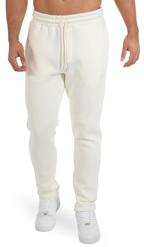 SMILODOX Jogginghose Herren Evra, Freizeithose Laufhose Herren, Baumwolle, Sporthose Lang Herren, Trainingshose mit Reißverschlusstaschen, Ideal für Sport, Gym, Fitness und Freizeit