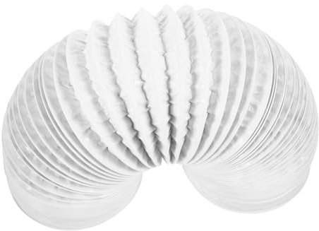 HOLIDYOYO Flexible Aluminiumfolie Abgasrohr Für Heizung Ventilationsschlauch Praktisch Für Küche Bad Camping Rvs