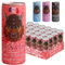 Ragnarök Energy Drink - 4 saveurs - Boisson énergisante - 250 ml - Marque Française - Pack de 24 Canettes - Conservation 18 Mois (Pack de 24, Fraise/Kiwi)