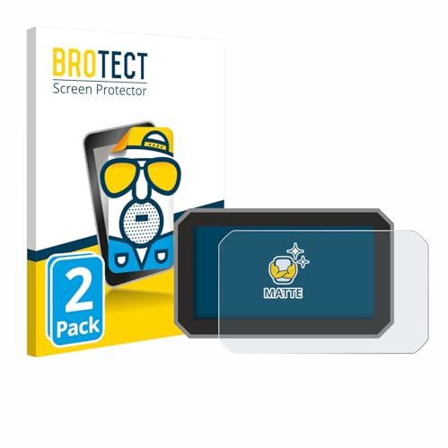 BROTECT Schutzfolie für Honda Forza 2025 | 2 Stück Entspiegelnder Displayschutz Made in Germany Matte Displayschutz-Folie Anti-Reflex Anti-Fingerprint Einfache Montage