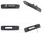 DZSYANJIASM Rückfahrkamera AHD 1080P Auto Kofferraum Griff Rückfahrkamera Für Mercedes Für Benz Für Vito W205 W447 W176 ML A180 A200 A260 GLA 250 GLC GLE Spannung 12V(AHD 1080P-CVBS)