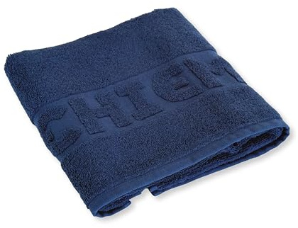 Chiemsee Uni-Handtuch 2er Set, Farbe Marine, Größe 50x100 cm