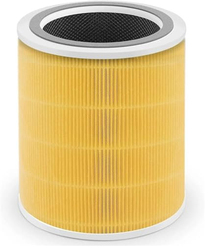 Pet Allergy Replacement Filter ,Compatible For LEVOIT,Air Purifier Model Core 400S, Core 400s-RF Genuine H13 HEPA 360 Degree Fil