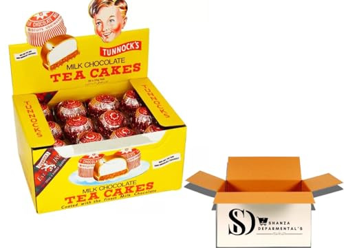 Tunnock Real Milk Chocolate Tea Cakes 36 x 24g