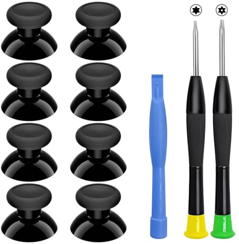 Thumbsticks Joysticks Analogsticks und Reparatur Werkzeuge Kit für Xbox Series X/S, Xbox One, Xbox One X/S, Xbox One Elite Controller