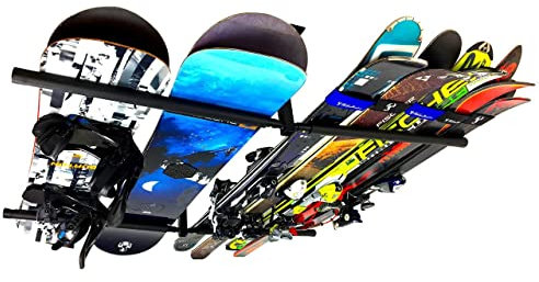 StoreYourBoard Deckenregal für Ski und Snowboard, Hi Port 2 Deckenhalterung