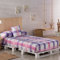 Lanovenanube Edredón Ajustable Cuadros Cama 105 - Color Lila