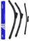 Vipa Car Parts Premium Wiper Blade Set | fits: SKODA OCTAVIA Estate (Nov 2012 to Jul 2020) | All-Weather Performance | Durable, Streak-Free Windshield Wipers | Easy Installation