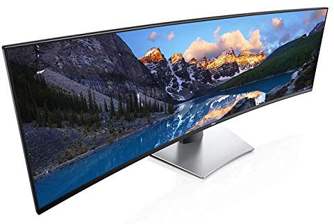 Dell U4919DW Pantalla para PC 124,5 cm (49) 4K Ultra HD LED Curva Plata - Monitor (124,5 cm (49), 5120 x 1440 Pixeles, 4K Ultra HD, LED, 8 ms, Plata)