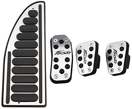 MJHQMIK rutschfeste Autopedale. für Ford Fiesta MK6 MK7 2009 2017 2010 2011 2012 2013 2014 2016 2016