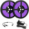 Onforu 10M Striscia UV, 600 LEDs 2835 Luce Nera, UV Strip con Trasformatore, Luce Nastro Fluorescente con Interruttore, UV Luce LED Black Light Decoarare per Interna Feste Bar DJ Club Discoteca