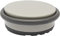 WAGNER Bodentürstopper BIG DISK COLOR MIDDLE GREY - Durchmesser Ø 100 x 30 mm, Industriestahl beschichtet, thermoplastischer Gummi, mittelgrau, 750 g - 15516701