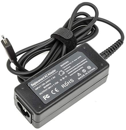 Laptop Charger 19v 1.75A 33W Power Adapter Supply Fits Asus Vivobook E Series (Charger with No Mains)
