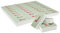 Maryton Mini Nail Buffer Blocks, Disposable Nail Shine Buffers Kit - Green Side for Buffing, White Side for Shinning, 36 Count