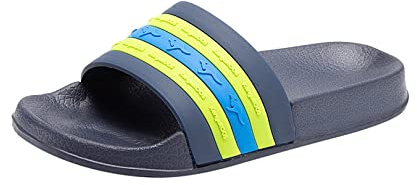 KangaROOS Unisex Kinder K-slide StripeFlache Sandale