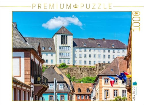 CALVENDO Puzzle Blick auf das ehemalige Schloß | 1000 Teile Lege-Größe 64 x 48 cm Foto-Puzzle für glückliche Stunden