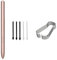 Tab S7 S Pen Remplacement pour Samsung Galaxy Tab S7 / S7+ Plus (EJ-PT870) Stylet S Pen avec 5 Plumes (Or)