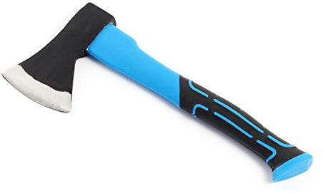 Wiltec Ascia da spacco 600g, manico in fibra di vetro 360mm, lama in acciaio al carbonio Mazza spaccalegna
