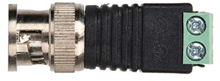 BNC-Stecker-Adapter, Schraubklemmen-Anschluss, BNC-Stecker-Schraubklemmen-Koax-Video-Balun-Adapter