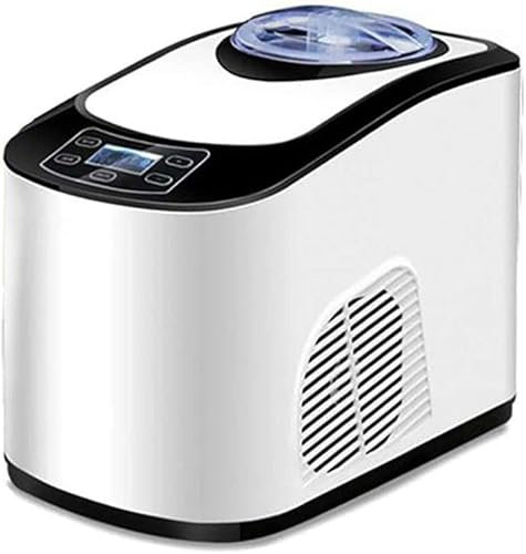 Samnuerly Automatic Ice Cream Maker With Built In Freezer Home,Soft Serve Ice Cream Machine,Ice Maker Machine