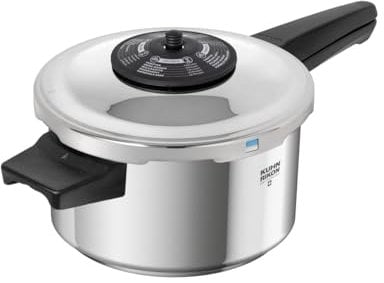 Kuhn Rikon Duromatic® Classic Neo - Modèle à manche - 3,5 l - Diamètre : 20 cm - En acier inoxydable - Pour induction
