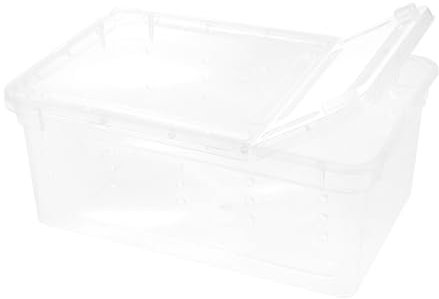 COLLBATH 1Stk Aufzuchtbox für Insekten Kletternder Futterbehälter für Haustiere großes Schildkrötenbecken Gecko Terrarium Gecko-Terrarium gehäuse Kaufen Sie einen Spinnenzuchtkoffer Plastik