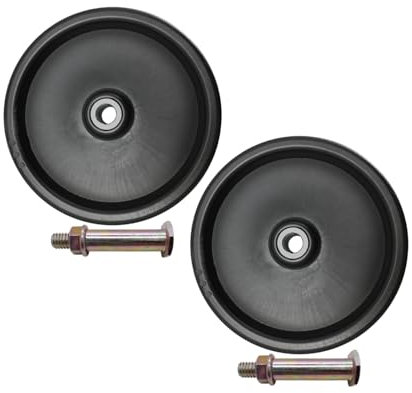 Celliparts 2 ruote AM31009 AM32639 AM54223 compatibili con John Deere Mower Decks 316 317 318 322 330 332 420 430 Compatibile con tagliaerba Cub Cadet 108 109 128 129 149 169