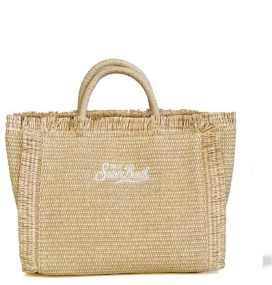 SAINT BARTH Tasche COLETTE STRAW - 06521H, beige, Medium