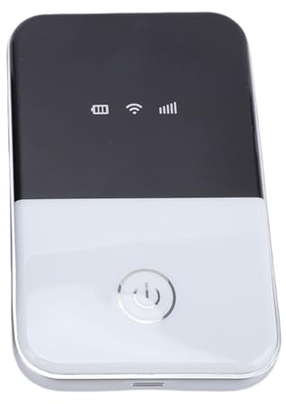 Gugxiom Hotspot Mobile WiFi, Routeur WiFi Portable de 150 Mbps 4G LTE avec SIM Card Slot 2100mAh Batterie pour Travel USA Version